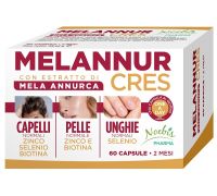 Melannurcres integratore per il benessere dei capelli 60 capsule