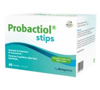 Probactiol Stips integratore per l'equilibrio della flora intestinale e per la stipsi 40 bustine