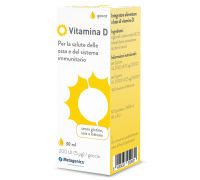 Vitamina D 200 UI integratore per ossa e sistema immunitario gocce orali 30ml