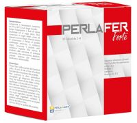 Perlafer Forte integratore di ferro con vitamine e lattoferrina 20 fialoidi 5ml
