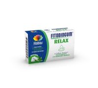 Fitobiogum Relax integratore per il rilassamento e il benessere mentale 24 chewing gum