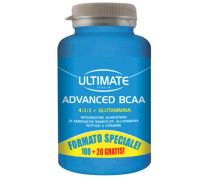 Ultimate Advanced BCAA integratore di aminoacidi per l'attività sportiva 100 compresse