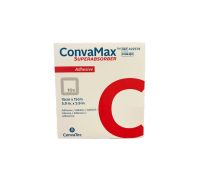 ConvaMax Superabsorber medicazione adesiva sterile in silicone 15 x 15cm 10 pezzi