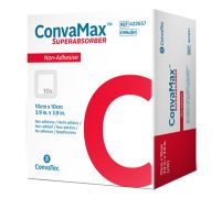 Convamax Superabsorber medicazione avanzata non adesiva 15 x 15cm 10 pezzi