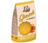 Inglese girasoli al caramello biscotti senza glutine 300 grammi