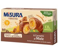Misura Fibrextra cornetti integrali al miele 6 pezzi 300 grammi