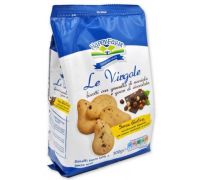 Happy Farm Le virgole con gocce di cioccolato e granella di nocciole 200 grammi