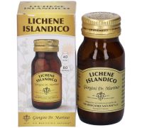 Lichene Islandico integratore per il benessere delle vie respiratorie e la tonalità della voce 80 pastiglie