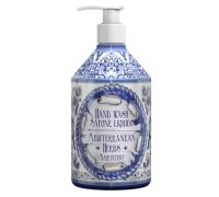 Le Maioliche sapone liquido profumato mediterraneo con oli essenziali 500ml