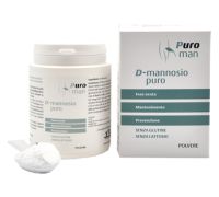 Puroman D-mannosio puro integratore per la funzionalità del tratto urinario polvere orale 70 grammi