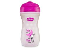 Chicco Shiny Cup 14m+ tazza rosa