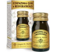 Coenzima Q10 e Resveratrolo integratore ad azione antiossidante  60 pastiglie