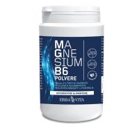 Magnesium B6 integratore per la funzione muscolare e il sistema nervoso polvere orale 200 grammi