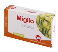 Miglio estratto secco integratore per il benessere di capelli e unghie 60 compresse