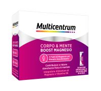 Multicentrum Boost Magnesio Integratore Alimentare Vitamina B6 per Supporto Organismo 30 bustine