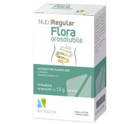 Nutriregulair Flora Orosolubile integratore a base di fermenti lattici vivi 14 bustine