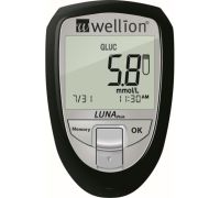 Wellion Luna triometro per la misurazione di glicemia colesterolo e acido urico