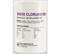 Sodio Cloruro 500mg formula minerale per il bilancio idrico 300 capsule