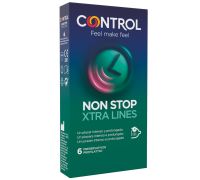 Control Non Stop Xtra Lines preservativi 6 pezzi