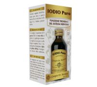 Iodio Puro analcolico integratore per la funzione tiroidea e sistema nervoso 100ml