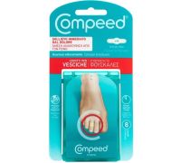 Compeed cerotti protettivi per vesciche alle dita dei piedi 8 pezzi