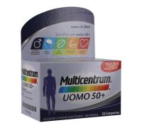 Multicentrum Uomo 50+ integratore multivitaminico multiminerale 30 compresse