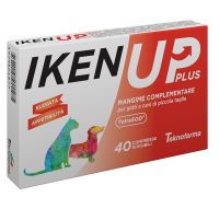 Iken Up Plus mangime complementare a base di aminoacidi per cani di taglia piccola e gatti 40 compresse