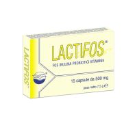 Lactifos integratore di fermenti latttici 15 capsule