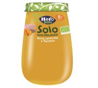 Hero Solo Biologico zucca lenticchie tacchino omogeneizzato 190 grammi