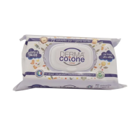 Dermacotone salviettine talco detergenti per bambini 72 pezzi