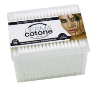 Dermacotone cotton fioc bastoncini di cotone per l'igiene delle orecchie 300 pezzi