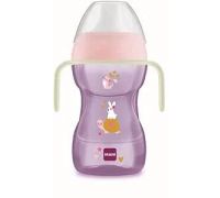 Mam fun to drink cup tazza con beccuccio antigoccia colore roisa 270ml
