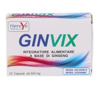 Ginvix integratore energizzante 30 capsule