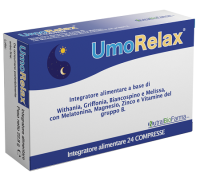 Umorelax integratore per il riposo notturno e il tono dell'umore 24 compresse