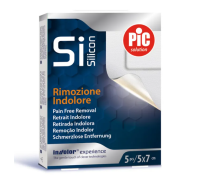 Pic Si Silicon cerotto pos toperatorio in silicone 5 x 7cm 5 pezzi