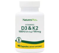 Vitamine D3 & K2 1000 UI integratore per il benessere delle ossa 90 capsule
