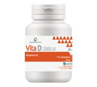 Vita D 2000 UI Vitamina D3 120 compresse