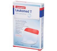 Leukomed T Skin Sensitive medicazione trasparente con adesivo in silicone 5 x 7,2cm 5 pezzi
