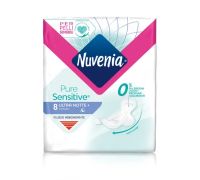 Nuvenia Ultra Notte Pure Sensitive assorbenti con ali per flusso abbondante 8 pezzi