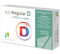 NutriRegular D 2000 U.I. integratore per il sistema immunitario e le ossa  60 compresse