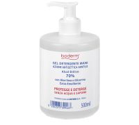 Boderm gel detergente igienizzante mani con alcol 70% 500ml