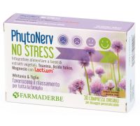 PhytoNerv No Stress integratore per il rilassamento 30 compresse divisibili
