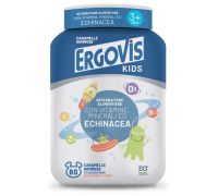 Ergovis Kids integratore multivitaminico e multimerale con Echinacea 60 caramelle