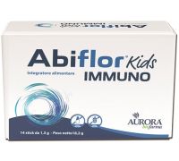 Abiflor Kids integratore di fermenti lattici per il benessere intestinale e per il sistema immunitario 14 stick