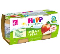Hipp Biologico mela pera omogeneizzato 2 x 80 grammi