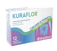 Kuraflor integratore a base di fermenti lattici 12 bustine