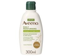 Aveeno Daily Moisturising detergente olio bagno doccia per pelle secca 300ml