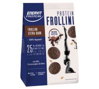 Enervit protein frollini extra dark snack proteico 200 grammi