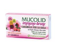 Mucolid Bronc Immuno arancia 24 caramelle