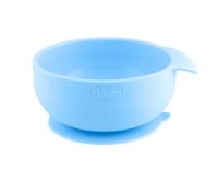 Chicco Easy Bowl ciotola in silicone blu